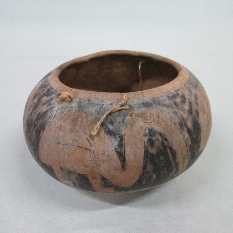 Mate pirograbado Nasca